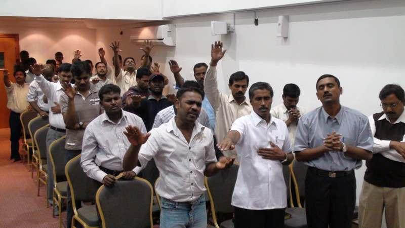 Uthamiyea! Vol2 ACD Launch Pictures Tamil Church Doha Qatar